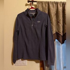 The North Face Women’s Half-Zip Fleece Sweater - Purple